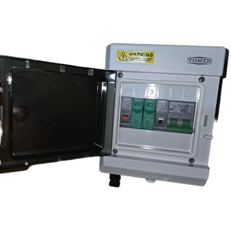 CAJA DISTRIBUCION PARA PANEL SOLAR 600V-20A