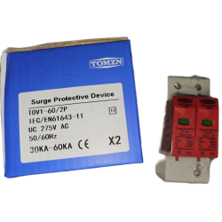 SUPRESOR   CORRENTE ALTERNA AC 275V-30-60KA-RED