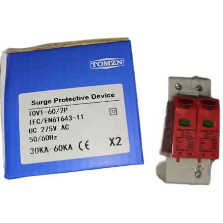 SUPRESOR   CORRENTE ALTERNA AC 275V-30-60KA-RED