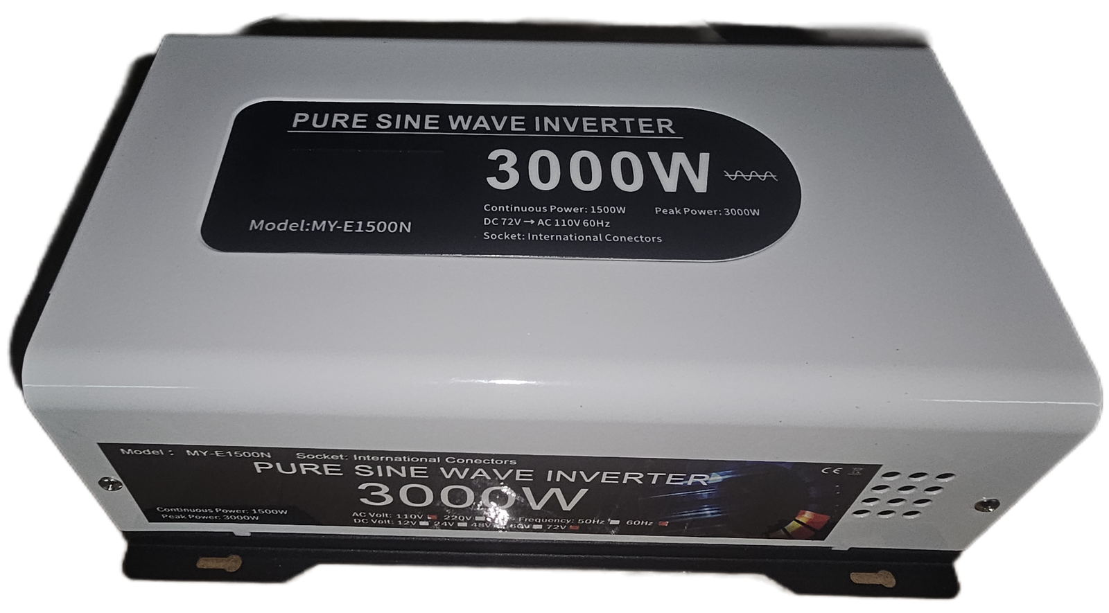 INVERSOR DC-AC 72V A 120V- 3000W